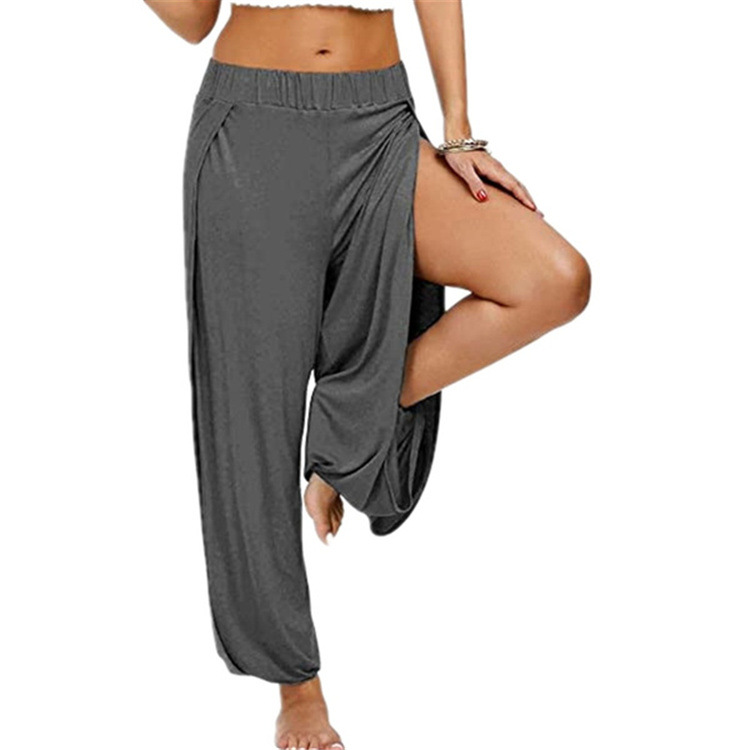 Women's Stage Casual Solid Color Full Length Harem Pants display picture 6
