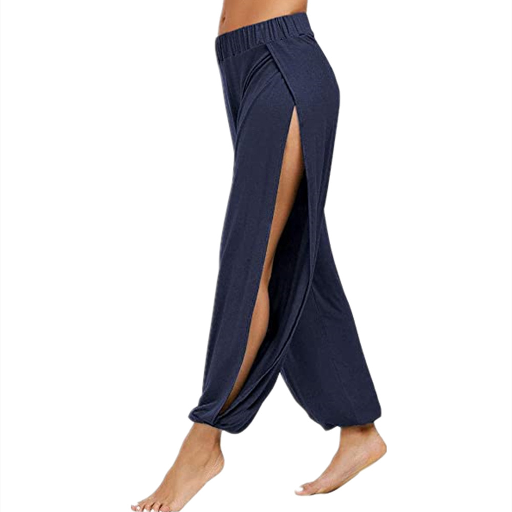 Women's Stage Casual Solid Color Full Length Harem Pants display picture 12