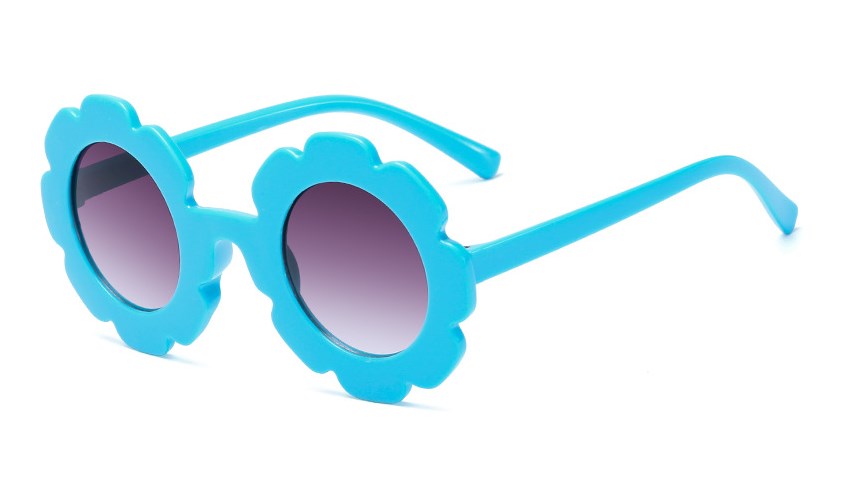 Cute Classic Style Geometric Resin Round Frame Full Frame Kids Sunglasses display picture 1