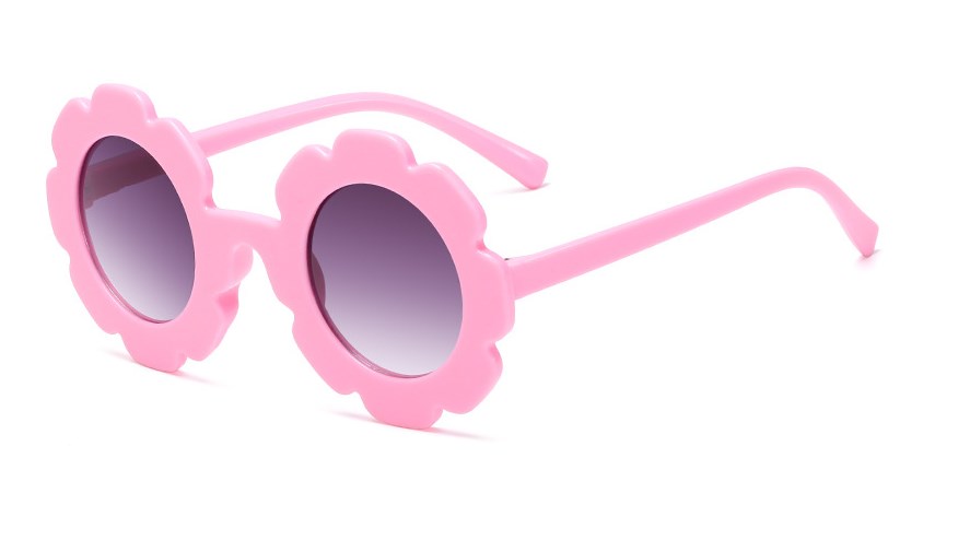 Cute Classic Style Geometric Resin Round Frame Full Frame Kids Sunglasses display picture 4