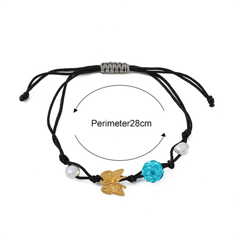 Vacances Forme De Cœur Papillon Coquille Perlé Arylique Argile Molle Perlé Placage Plaqué Or Plaqué Argent Femmes Bracelets display picture 7