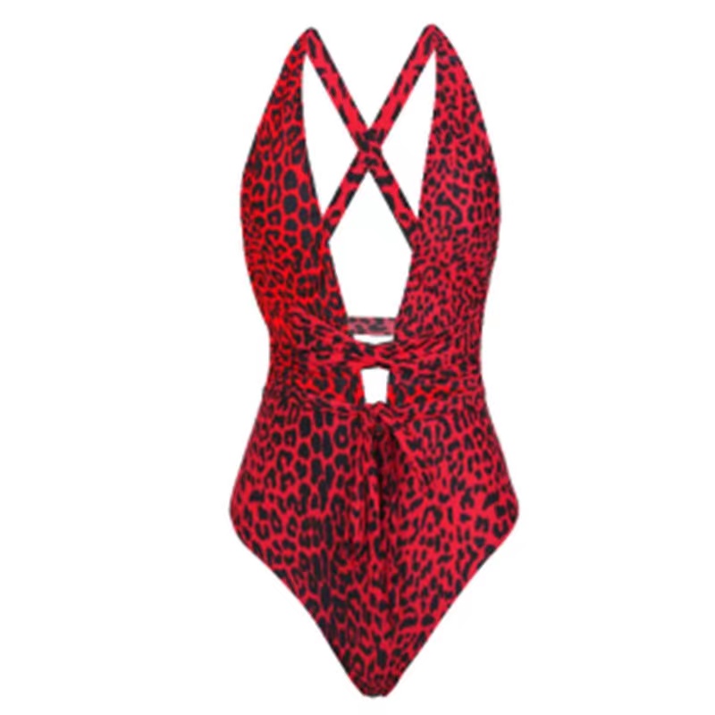 Women's Vacation Leopard One Pieces 1 Piece display picture 1