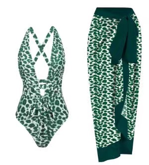 Women's Vacation Leopard One Pieces 1 Piece display picture 7