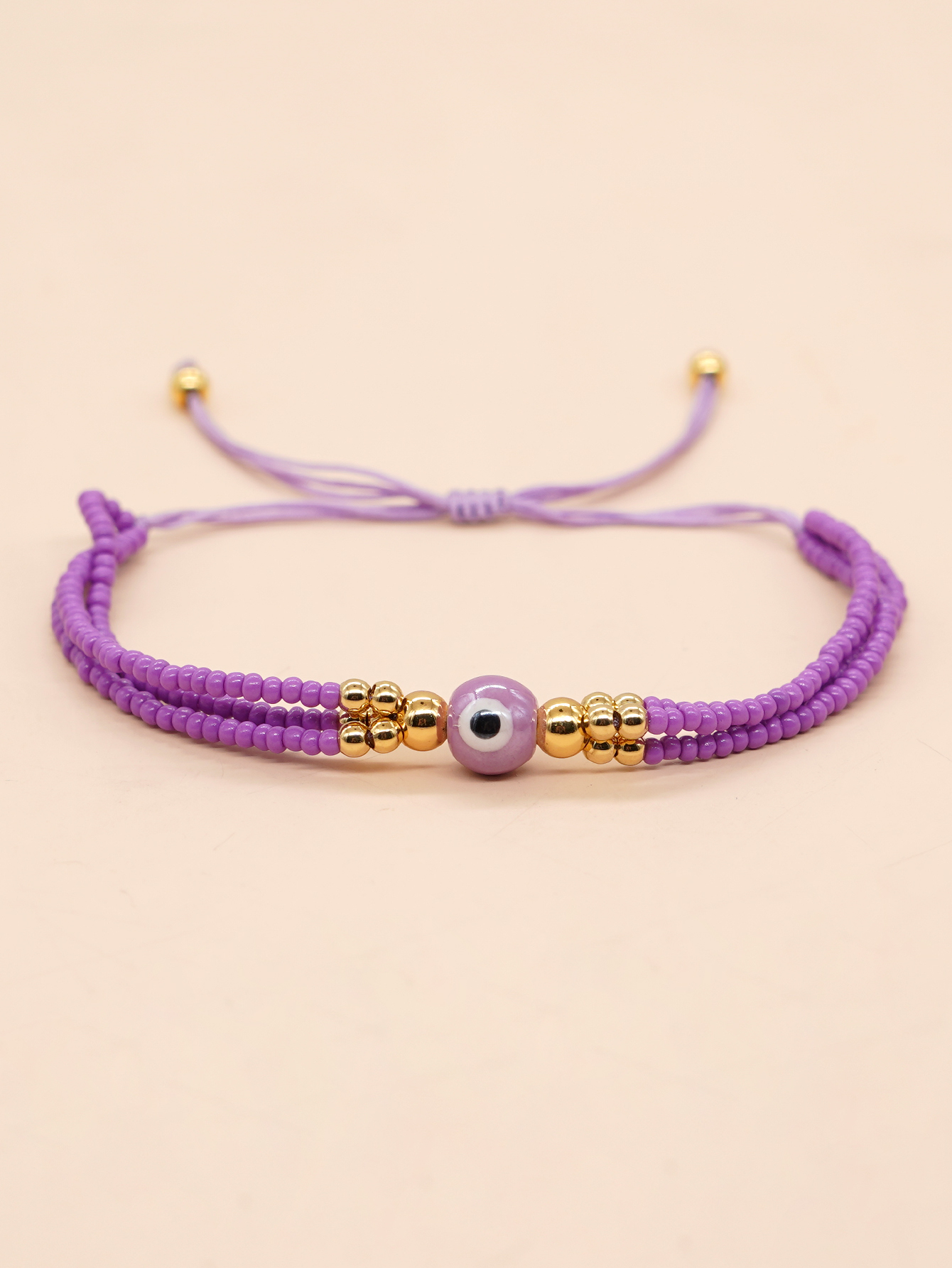 Casual Eye Glass Beaded Braid Women's Bracelets display picture 14