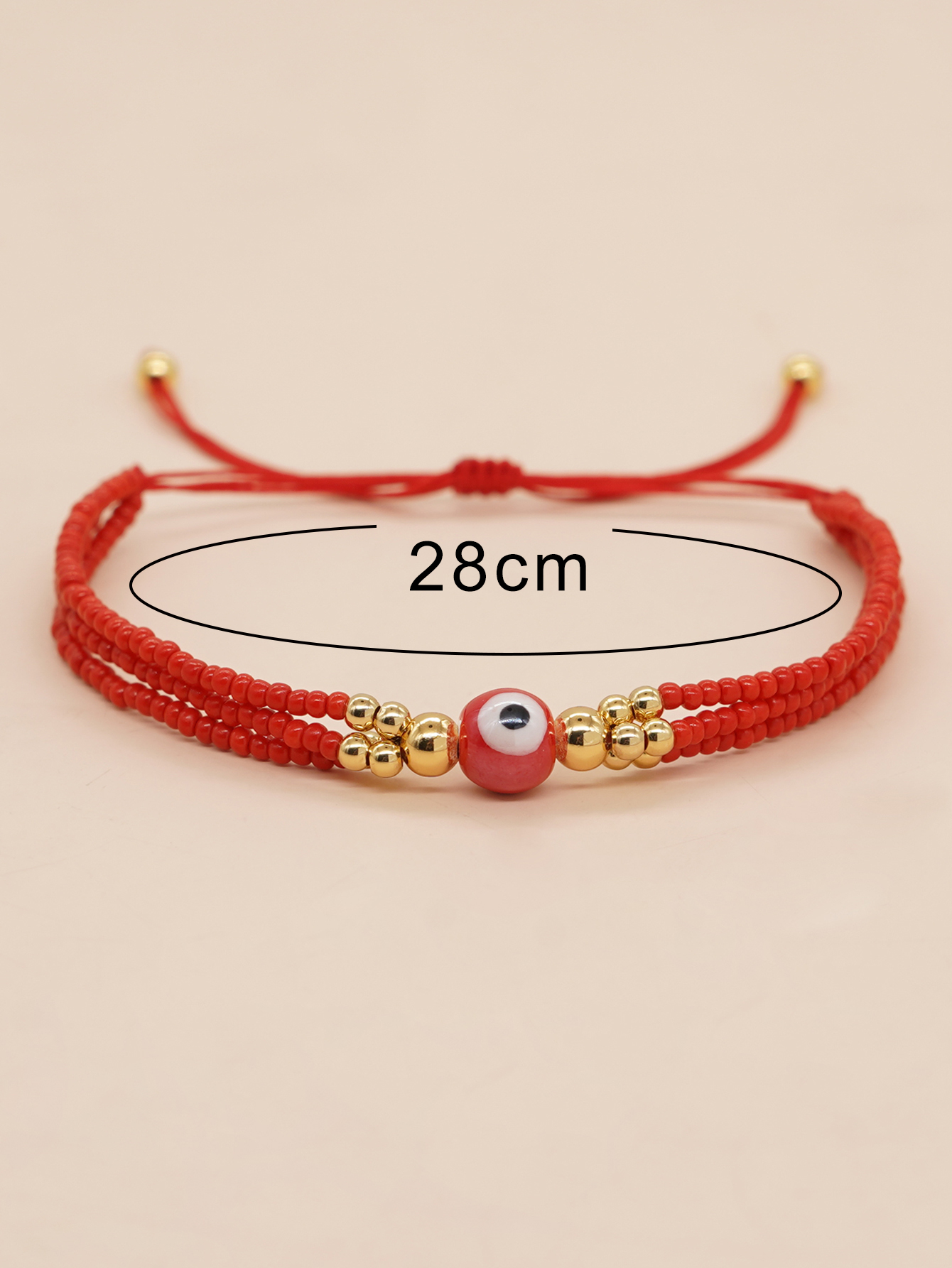 Casual Eye Glass Beaded Braid Women's Bracelets display picture 18