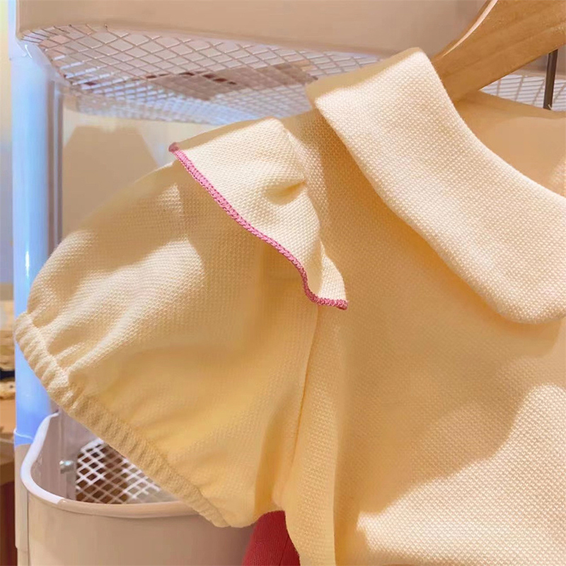 Strassenmode Herzform Drucken Baumwolle Spandex Polyester Mädchen Kleidung Sets display picture 6
