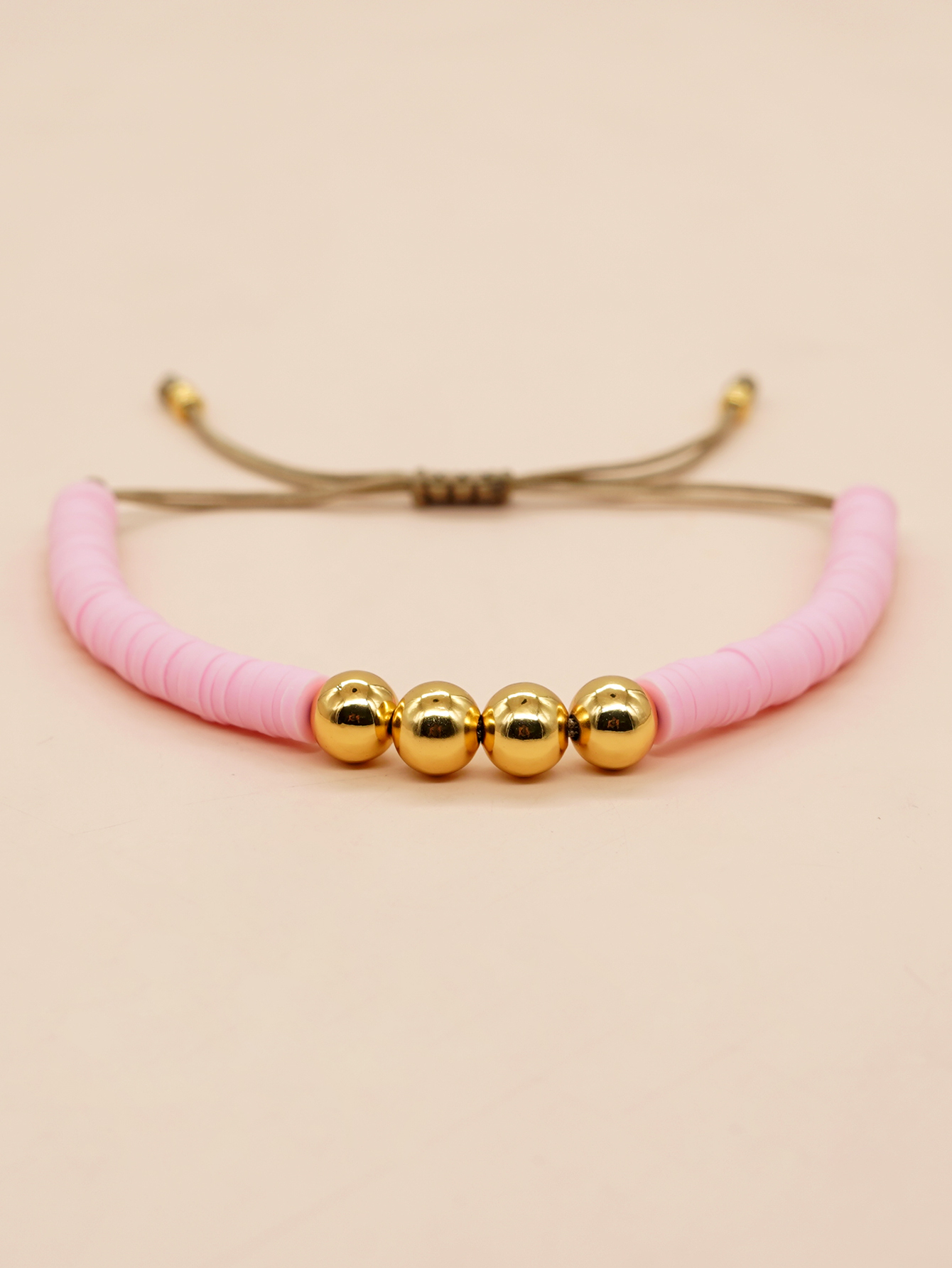 Simple Style Devil's Eye Bear Alloy Soft Clay Knitting Women's Bracelets display picture 3