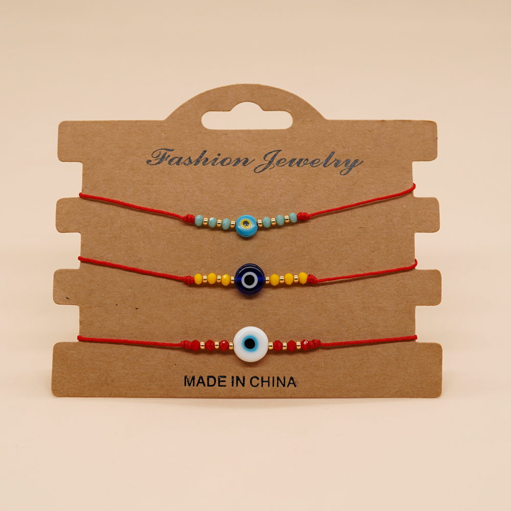 Einfacher Stil Pendeln Auge Kupfer Perlen Armbänder display picture 21