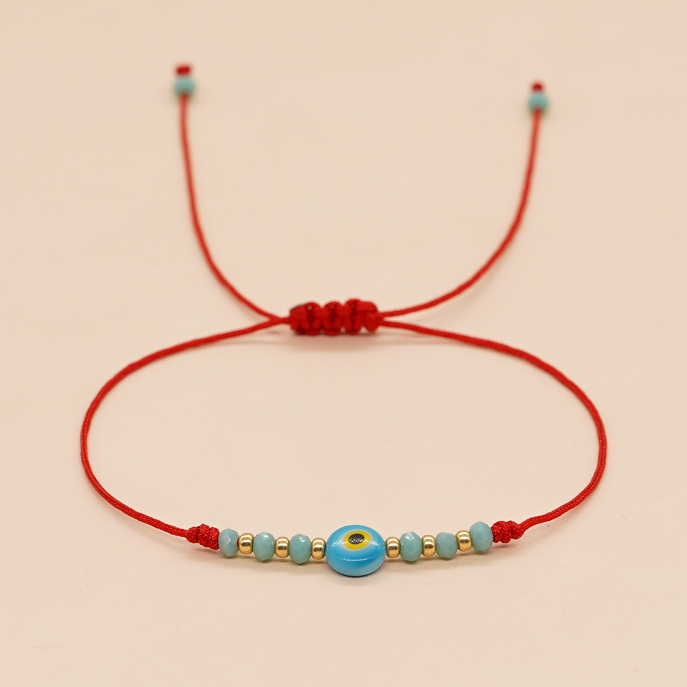Einfacher Stil Pendeln Auge Kupfer Perlen Armbänder display picture 12