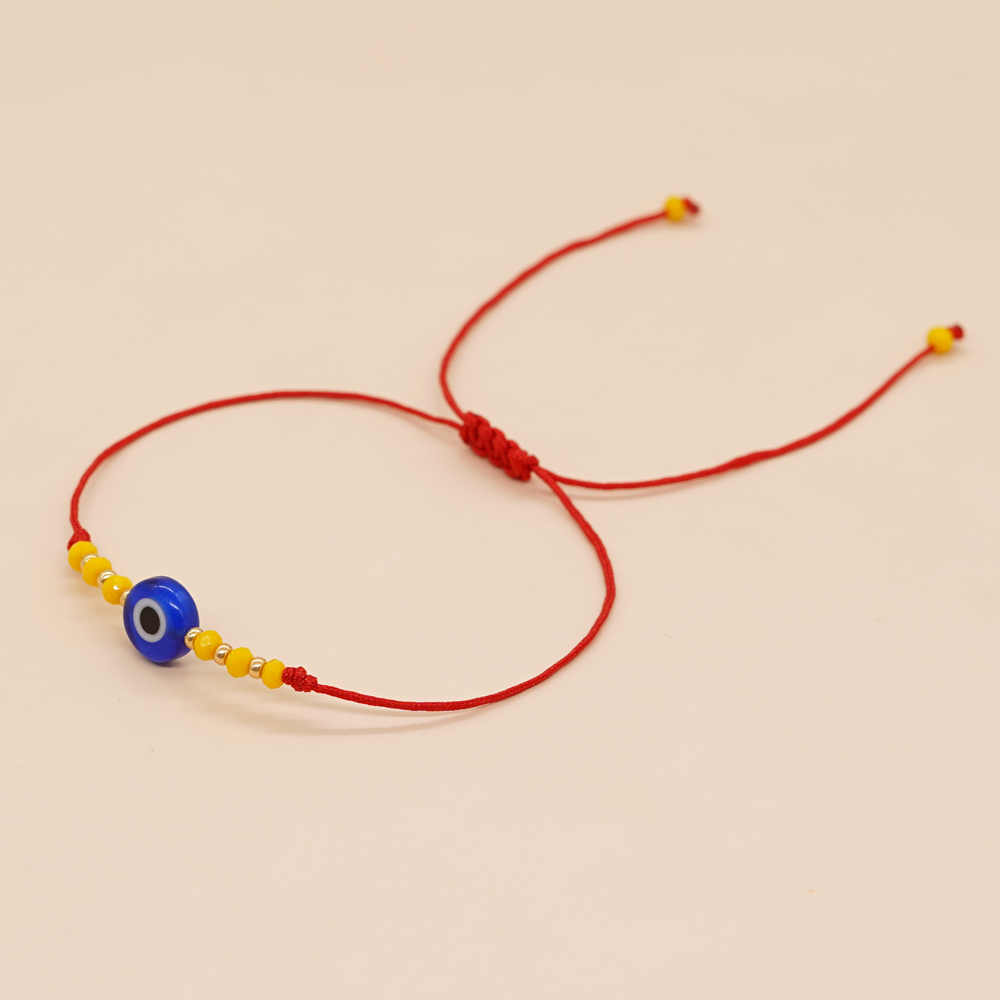 Einfacher Stil Pendeln Auge Kupfer Perlen Armbänder display picture 11