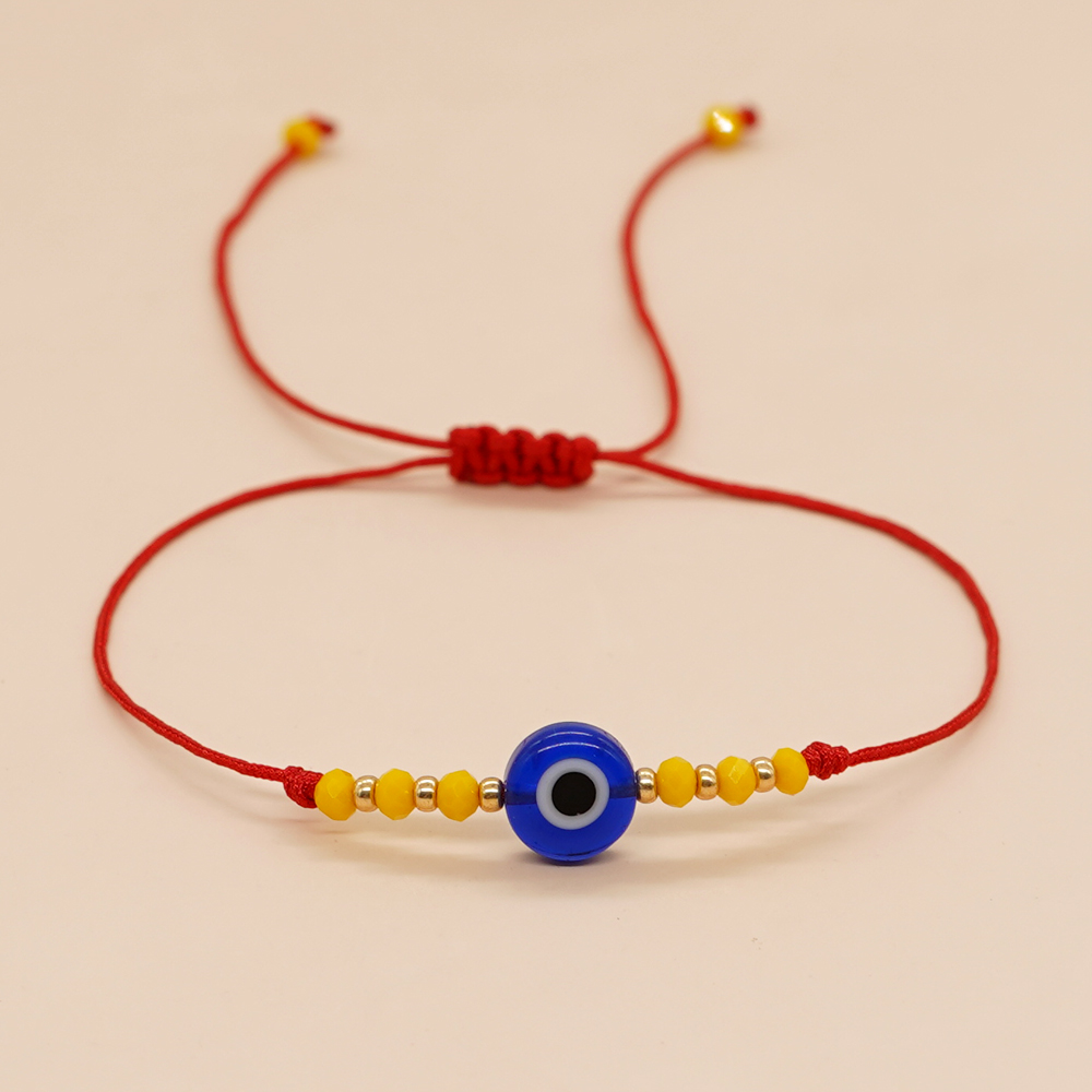Einfacher Stil Pendeln Auge Kupfer Perlen Armbänder display picture 17