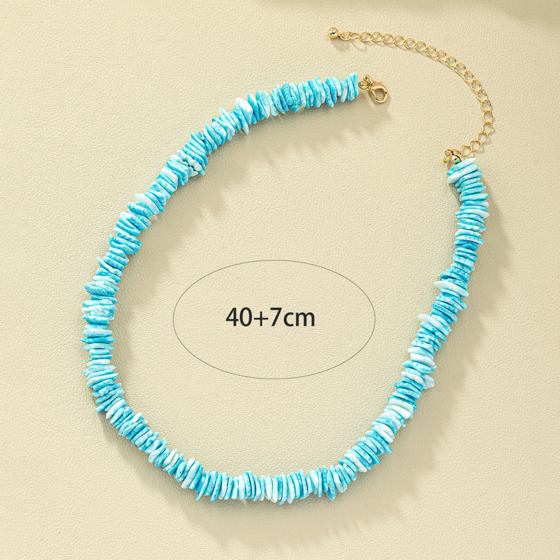 Ethnic Style Geometric Shell Beaded Handmade Women's Necklace display picture 3