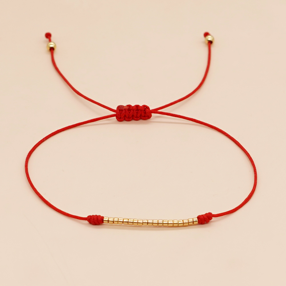 Ethnic Style Eye Glass Beaded Braid Women's Bracelets display picture 3
