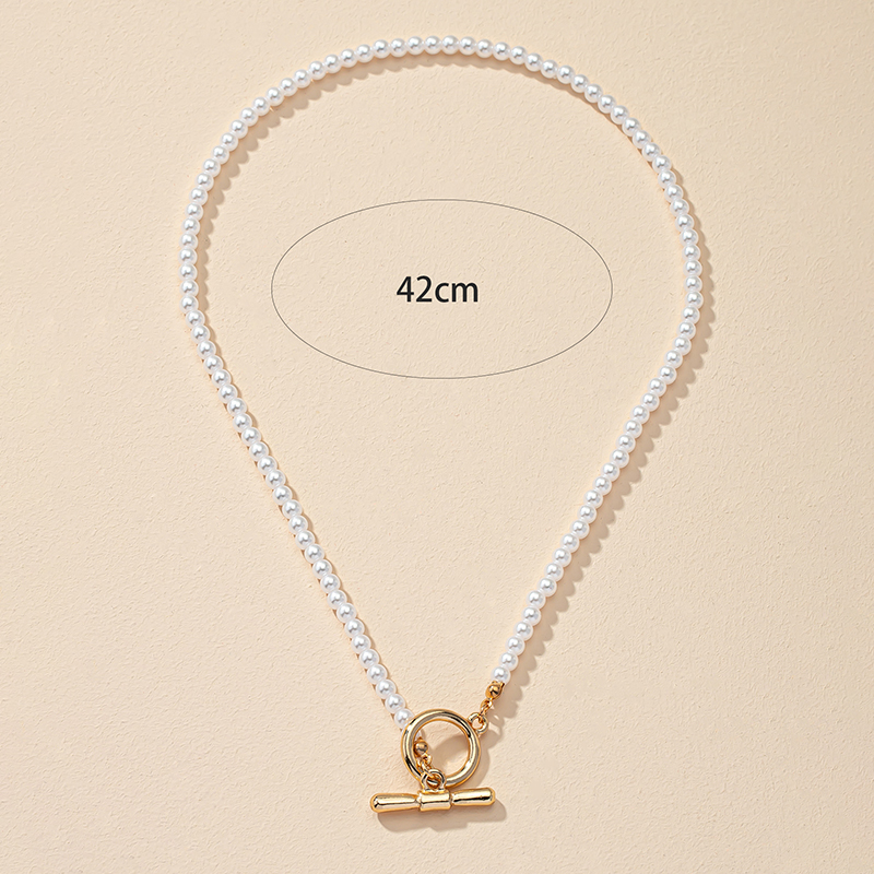 Wholesale Jewelry Casual Commute Solid Color Arylic Necklace display picture 1