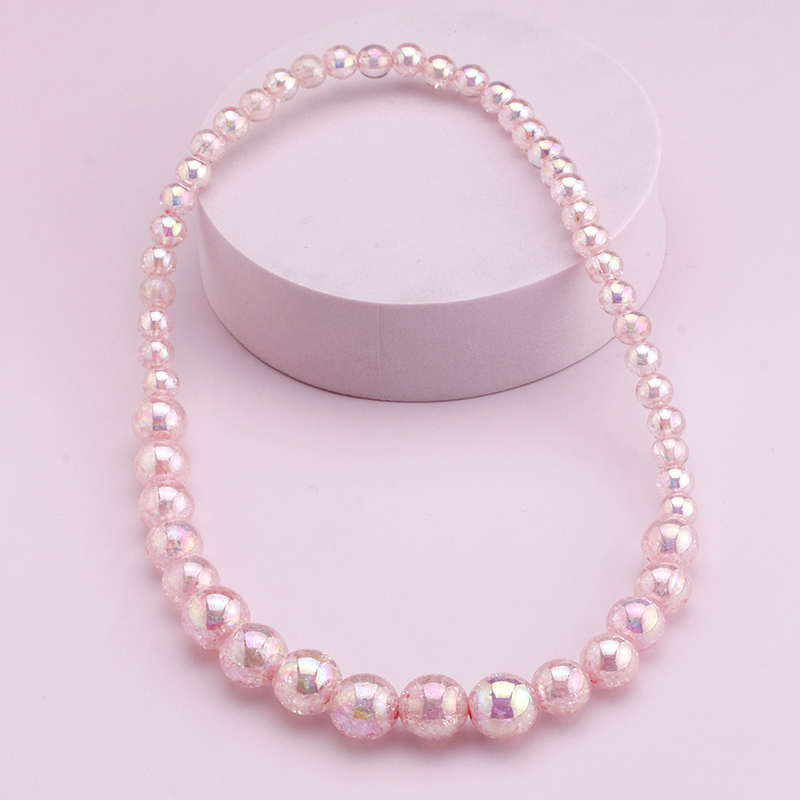 Princess Romantic Solid Color Plastic Wholesale Necklace display picture 9