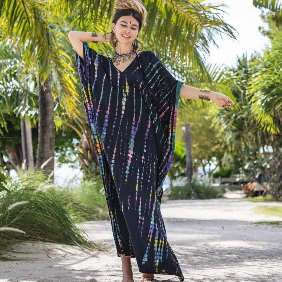 Women's Stripe Vacation Cover Ups display picture 48
