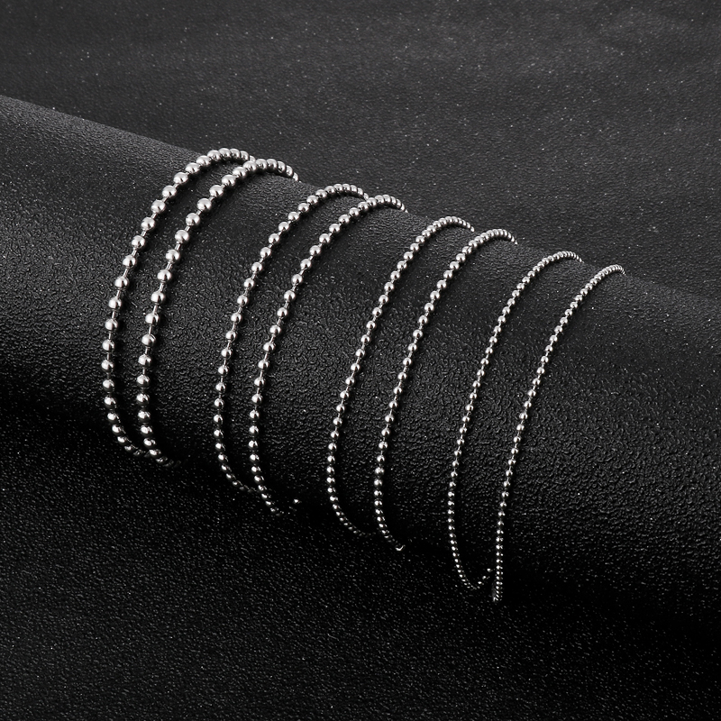 Einfacher Stil Einfarbig Rostfreier Stahl Halskette display picture 6
