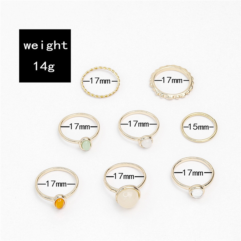Retro Punk Tortoise Round Snake Alloy Plating Hollow Out Inlay Artificial Gemstones Opal Gold Plated Silver Plated Women's Open Ring Rings display picture 37