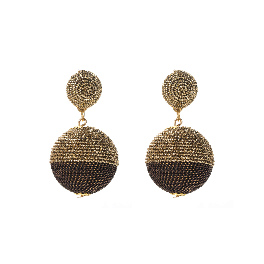 Modern Style Artistic Round Alloy Plating Gold Plated Women's Drop Earrings display picture 6