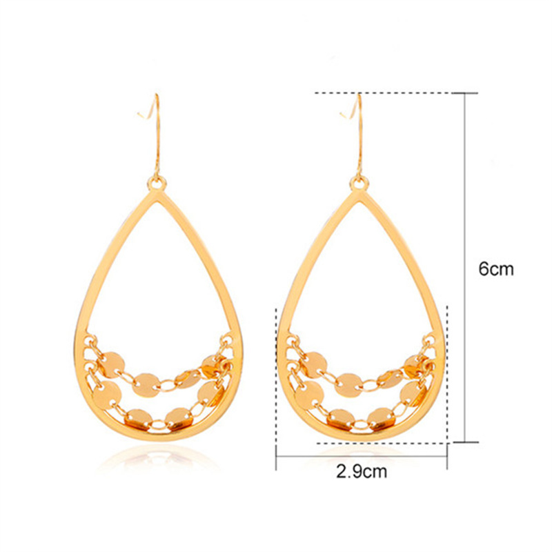 Vintage Style Vacation Streetwear Geometric Leaf Flower Alloy Metal Brass Inlay Rhinestones Zircon 18k Gold Plated Gold Plated Silver Plated Women's Earrings display picture 12