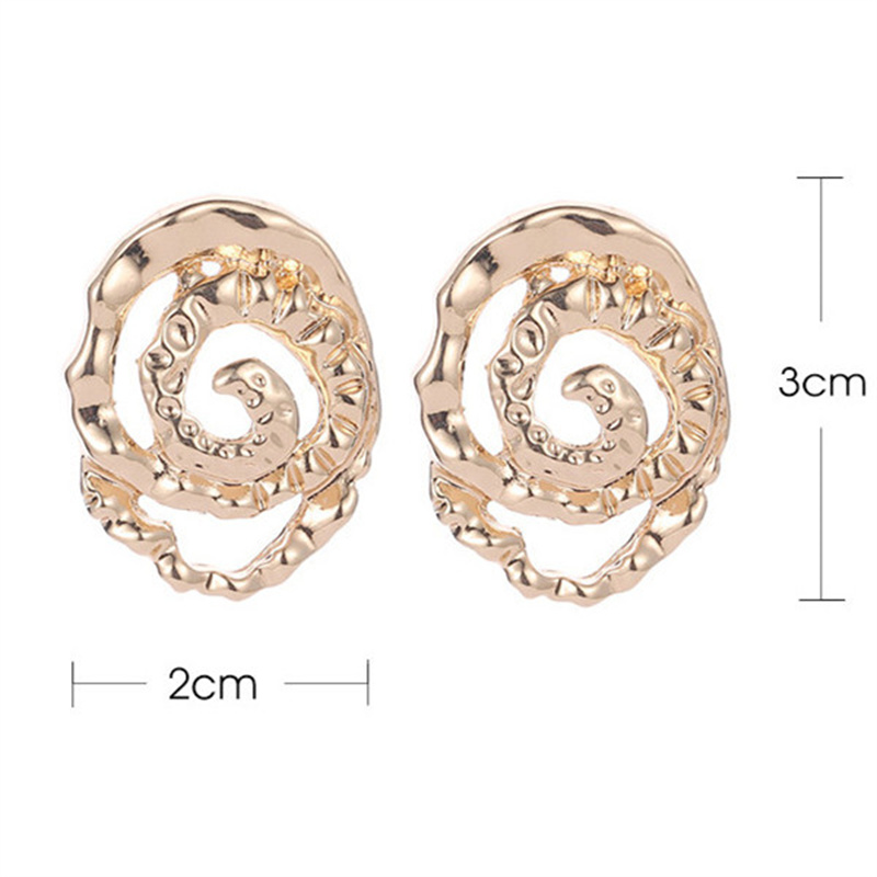 Vintage Style Vacation Streetwear Geometric Leaf Flower Alloy Metal Brass Inlay Rhinestones Zircon 18k Gold Plated Gold Plated Silver Plated Women's Earrings display picture 15