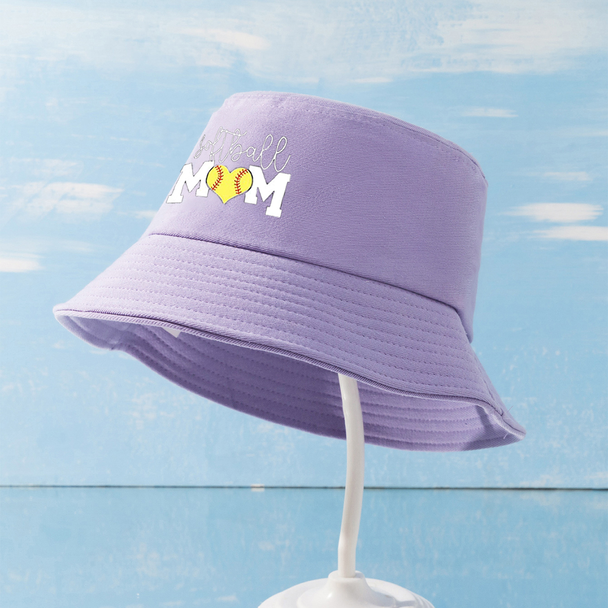 Unisex Mama Simple Style Letter Printing Wide Eaves Bucket Hat display picture 3