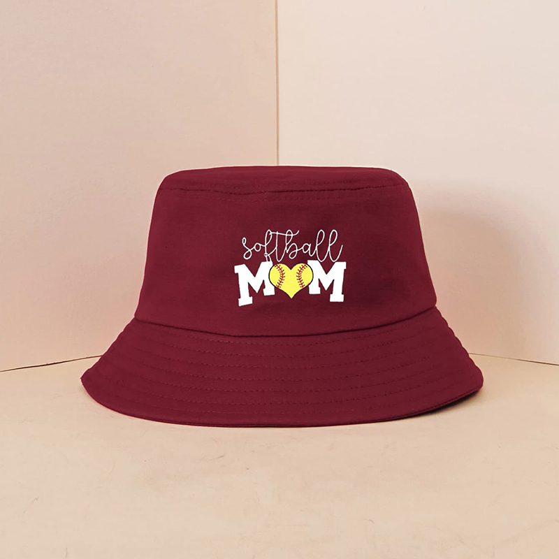 Unisex Mama Simple Style Letter Printing Wide Eaves Bucket Hat display picture 5