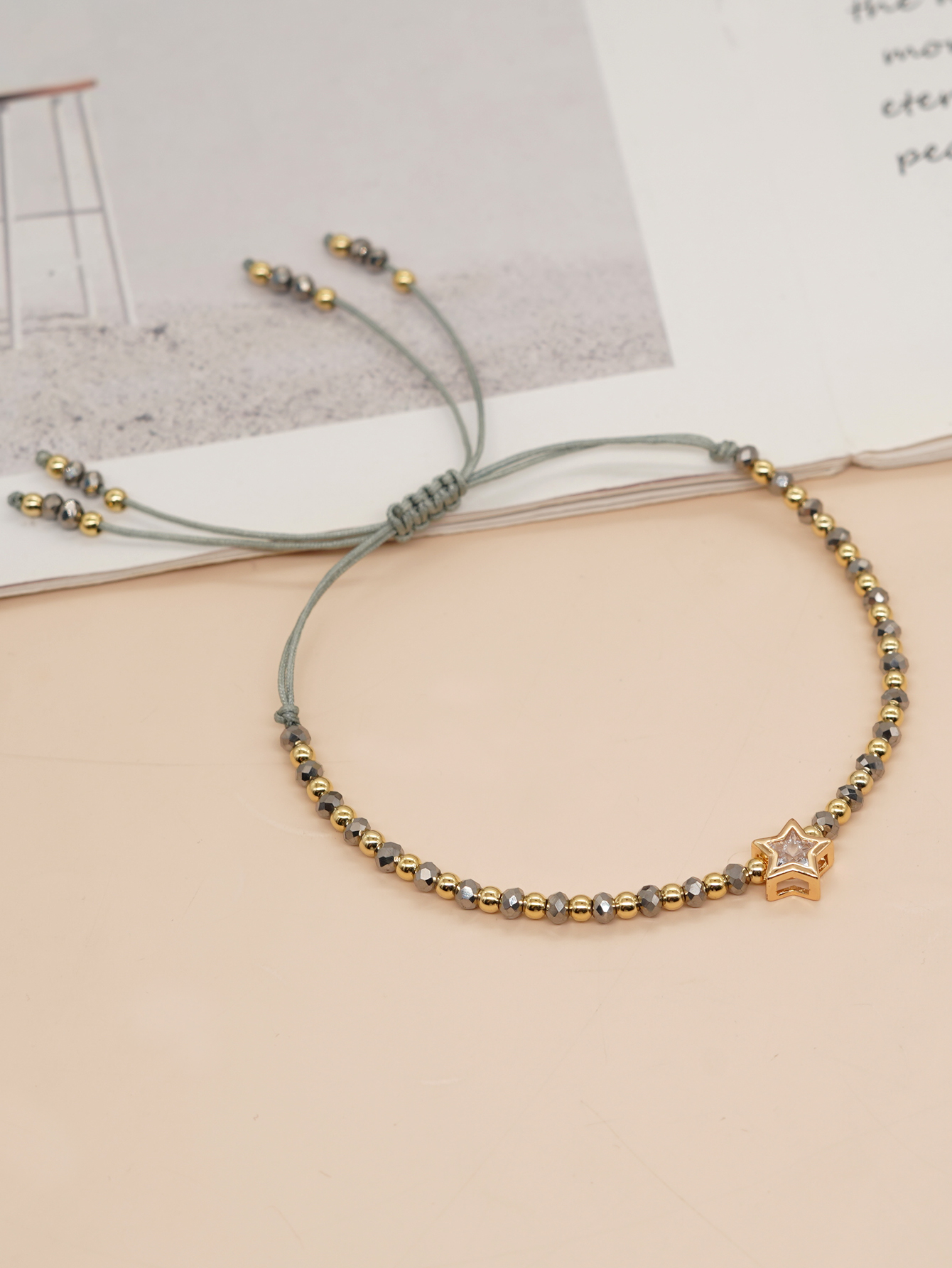 Classic Style Color Block Artificial Crystal Copper Wholesale Bracelets display picture 2