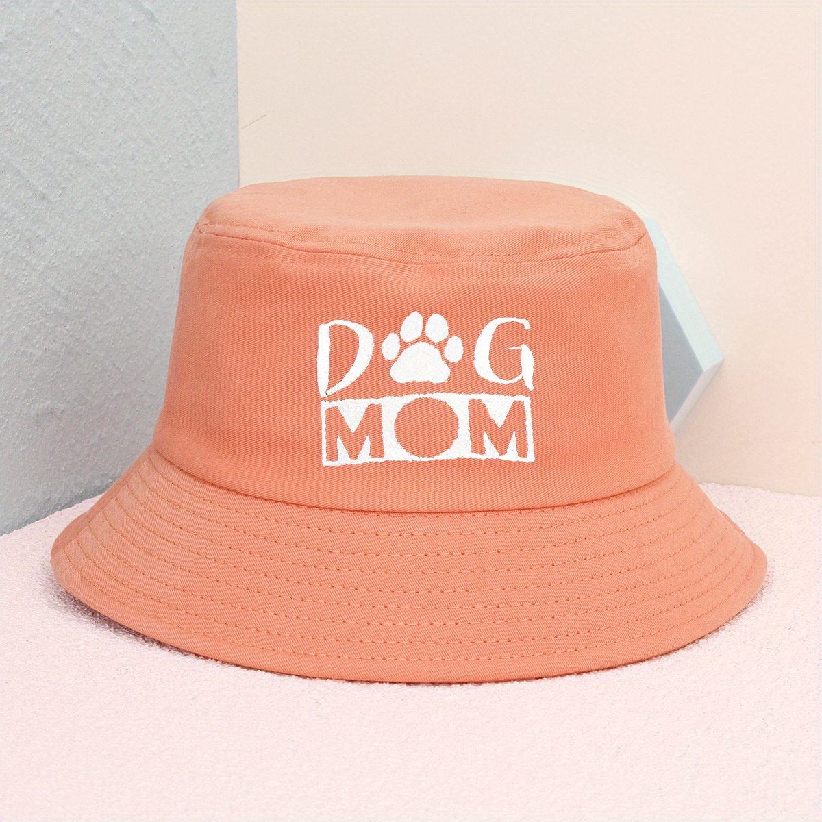 Unisex Casual Mama Letter Wide Eaves Bucket Hat display picture 2