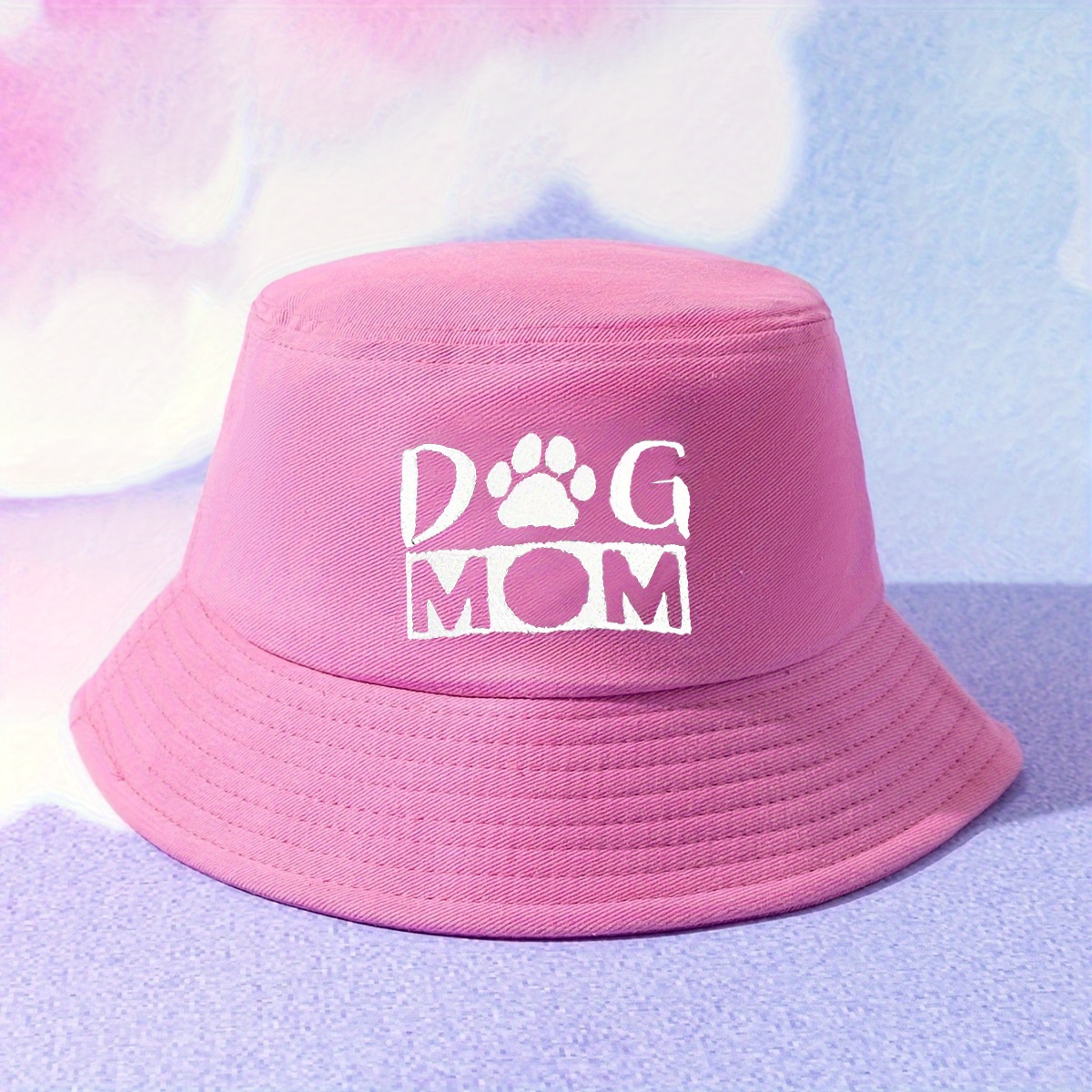 Unisex Casual Mama Letter Wide Eaves Bucket Hat display picture 5