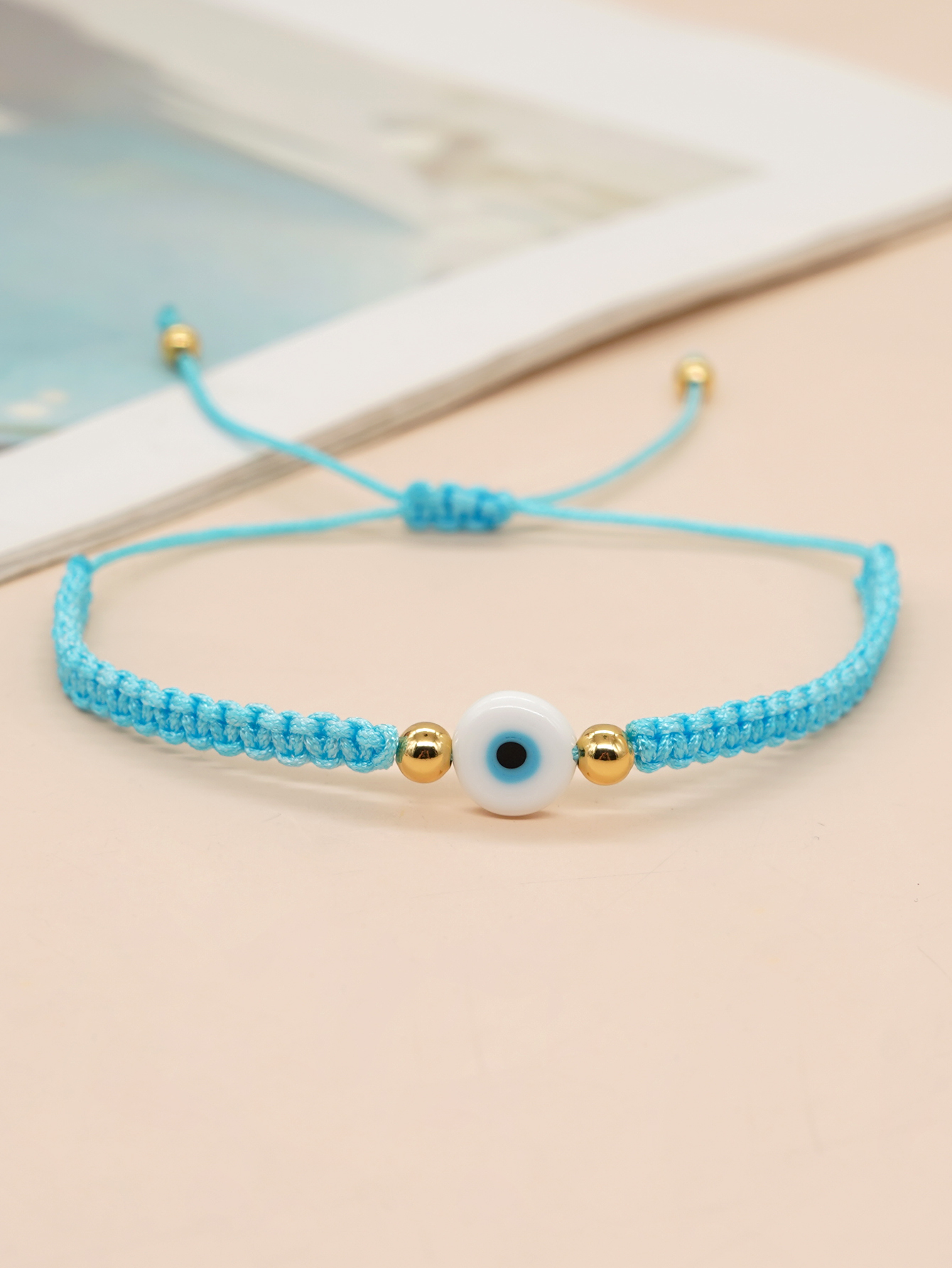 Casual Eye Artificial Crystal Glass Wholesale Bracelets display picture 41