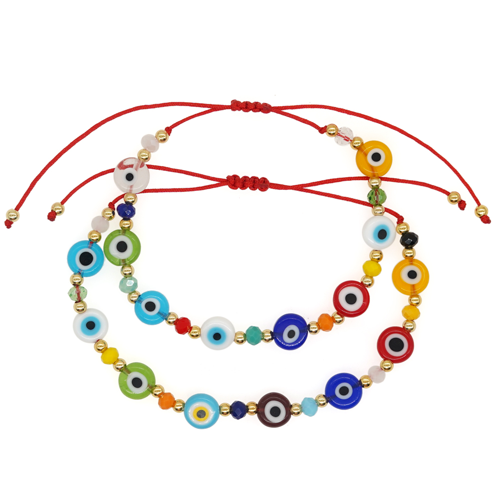 Casual Eye Artificial Crystal Glass Wholesale Bracelets display picture 18