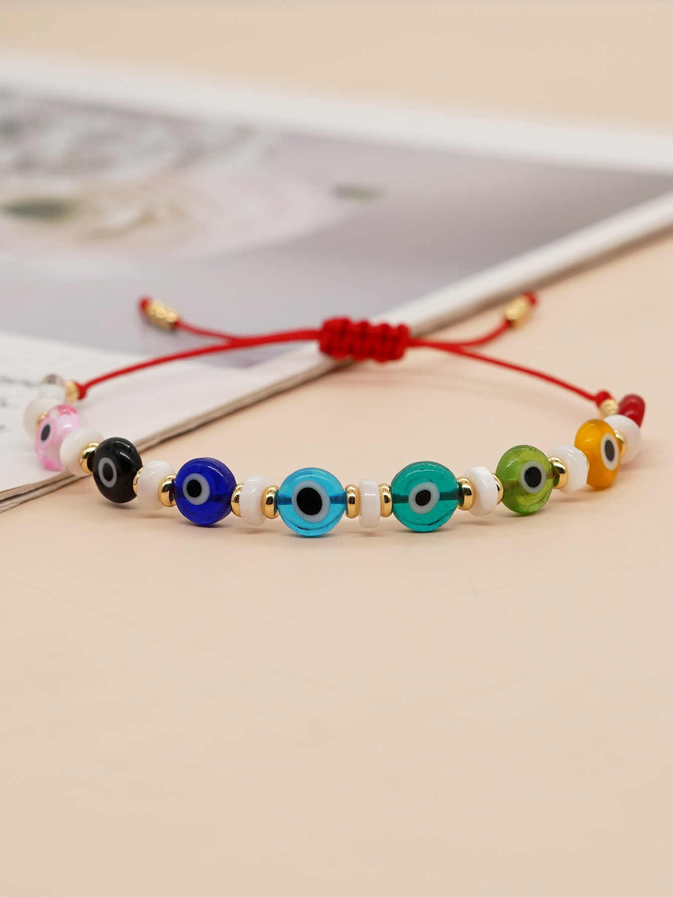 Casual Eye Artificial Crystal Glass Wholesale Bracelets display picture 20