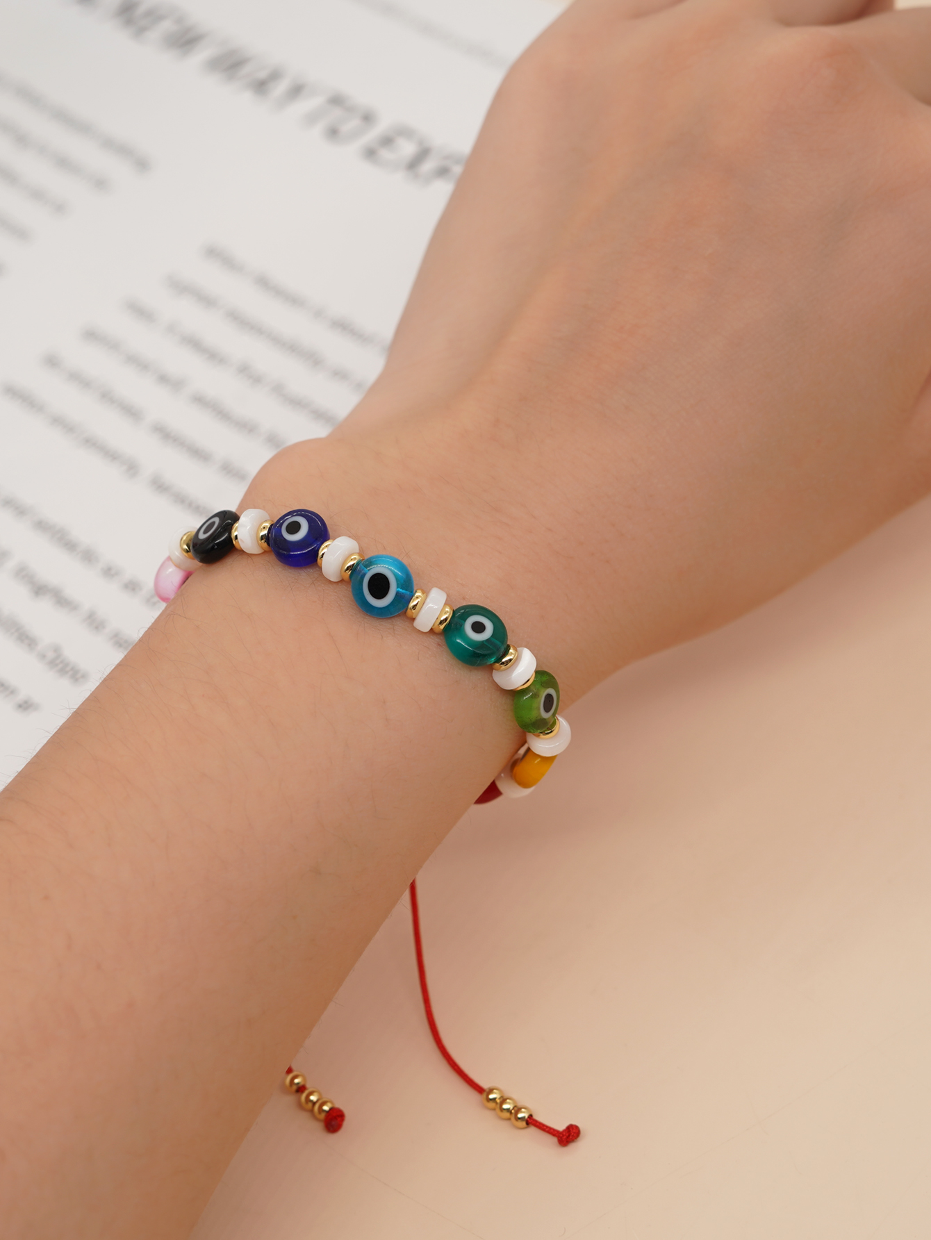 Casual Eye Artificial Crystal Glass Wholesale Bracelets display picture 21