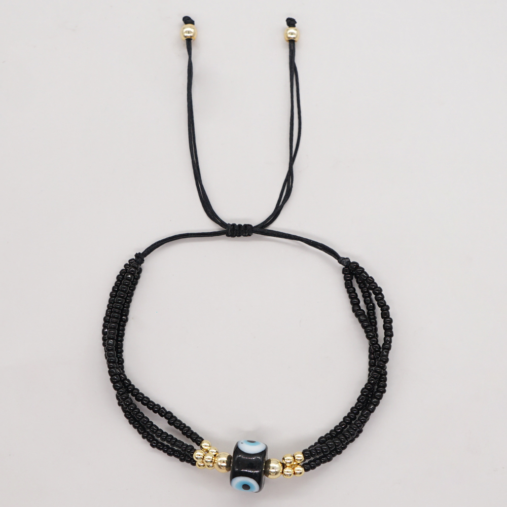 Bohemio Ojo Vidrio Venta Al Por Mayor Pulsera display picture 2