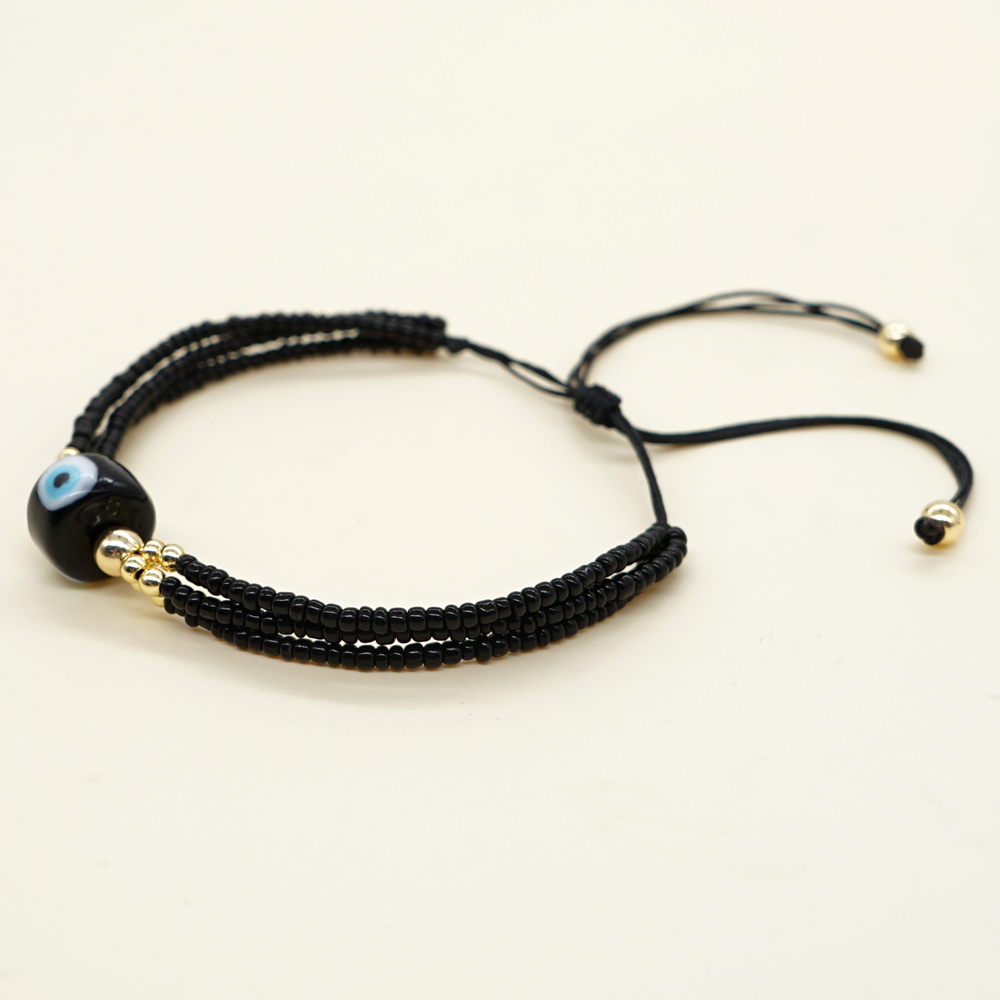 Bohemio Ojo Vidrio Venta Al Por Mayor Pulsera display picture 7