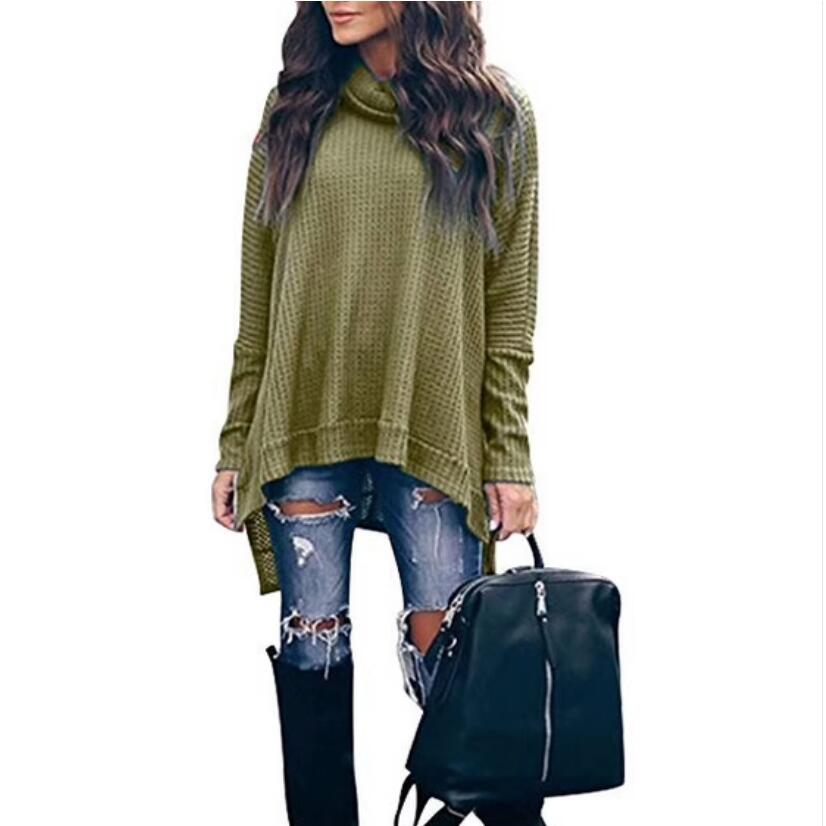 Women's Knitwear Long Sleeve Hoodies & Sweatshirts Casual Solid Color display picture 1