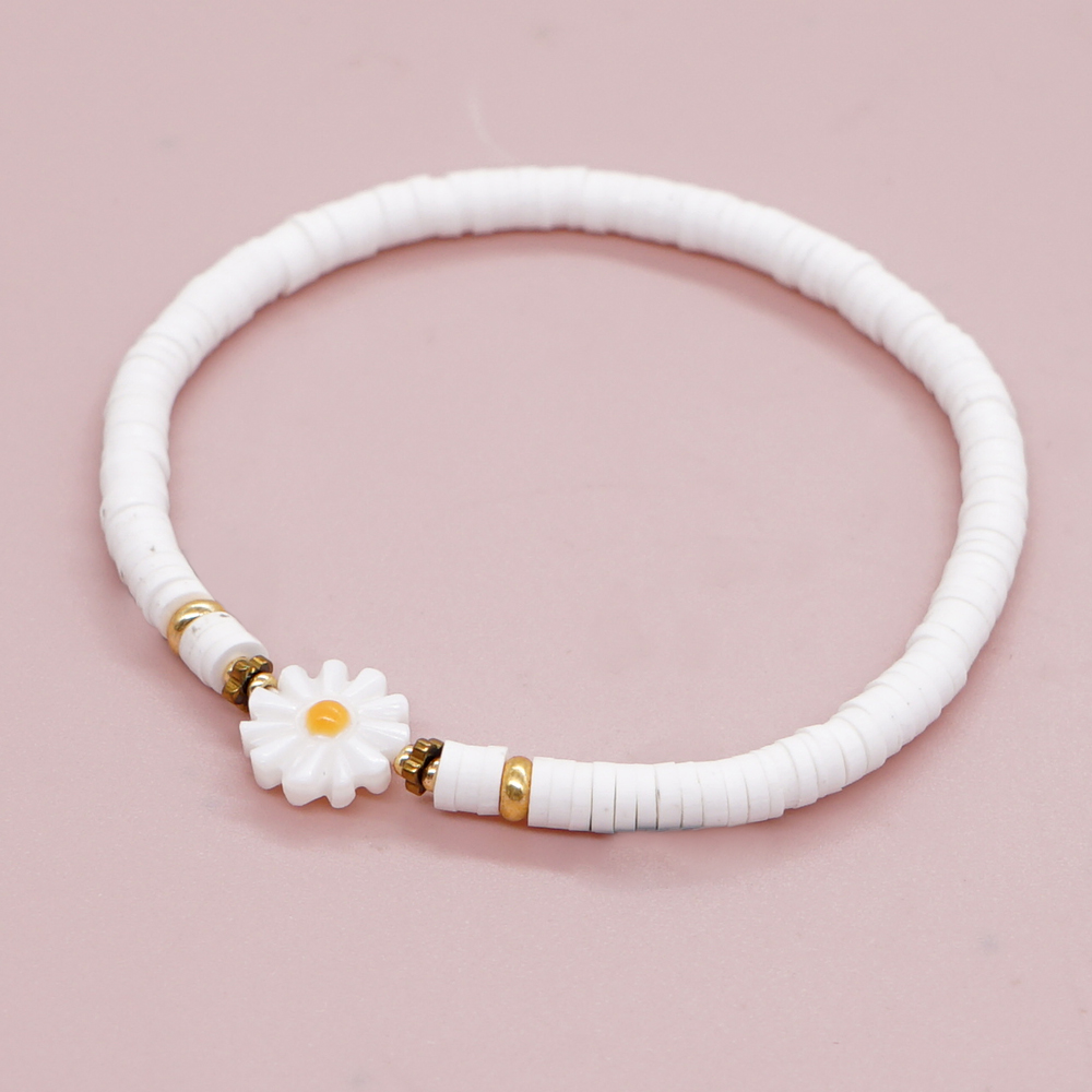 Klassischer Stil Blume Weichen Lehm Perlen Frau Armbänder display picture 11