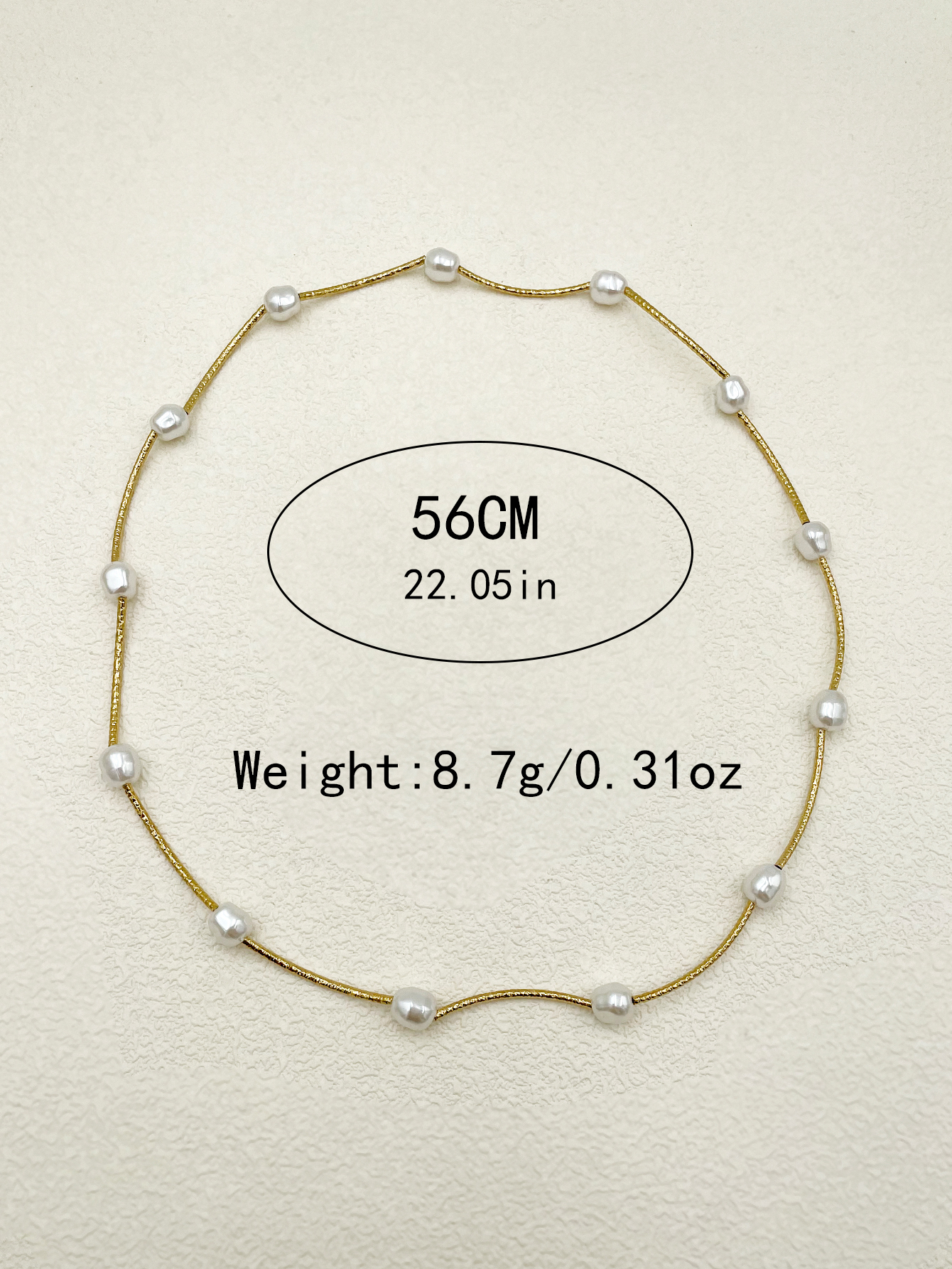 Elegant Classical Romantic Irregular Round 304 Stainless Steel 14K Gold Plated Shell Bracelets In Bulk display picture 4