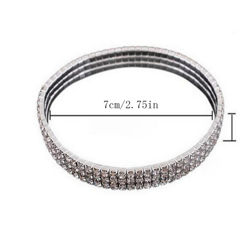 Lady Round Alloy Plating Inlay Rhinestones Zircon Gold Plated Silver Plated Women's Anklet display picture 3