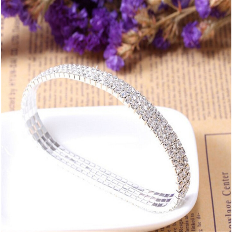 Lady Round Alloy Plating Inlay Rhinestones Zircon Gold Plated Silver Plated Women's Anklet display picture 6