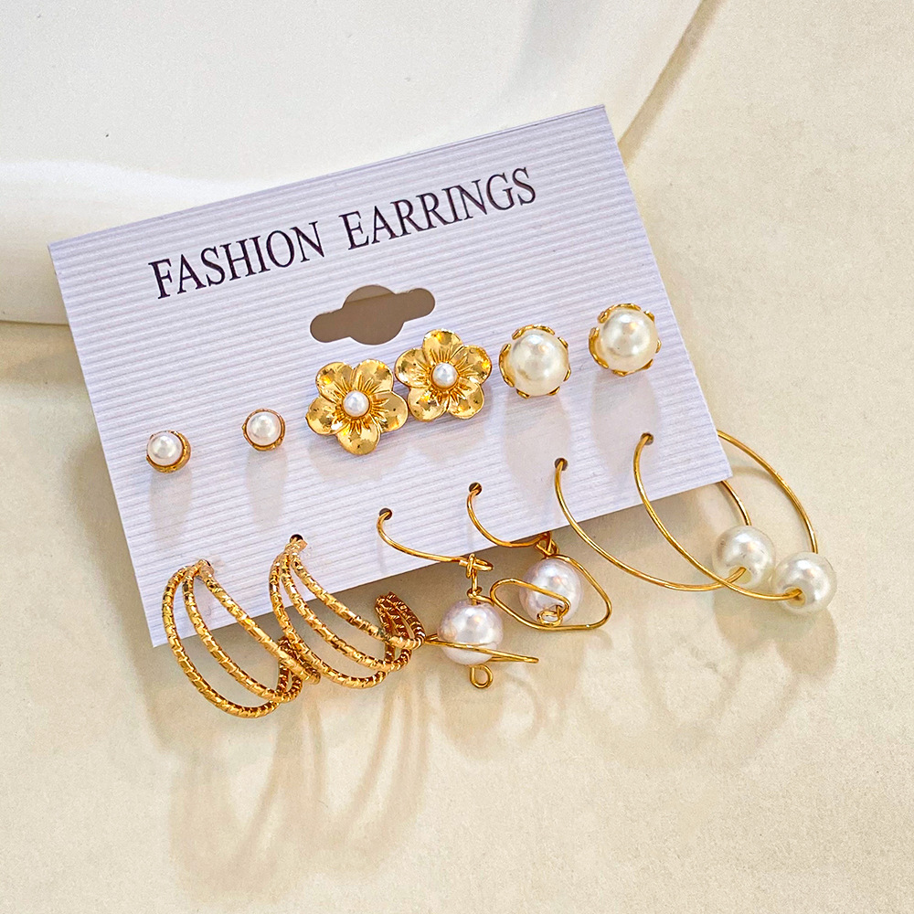 Modern Style Round Alloy Plating 14k Gold Plated Women's Dangling Earrings display picture 6