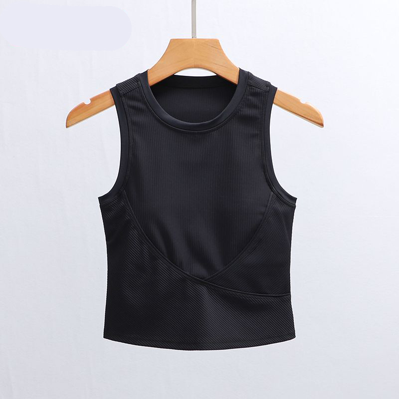 Women's Vest Tank Tops Criss Cross Casual Preppy Style Classic Style Solid Color display picture 3