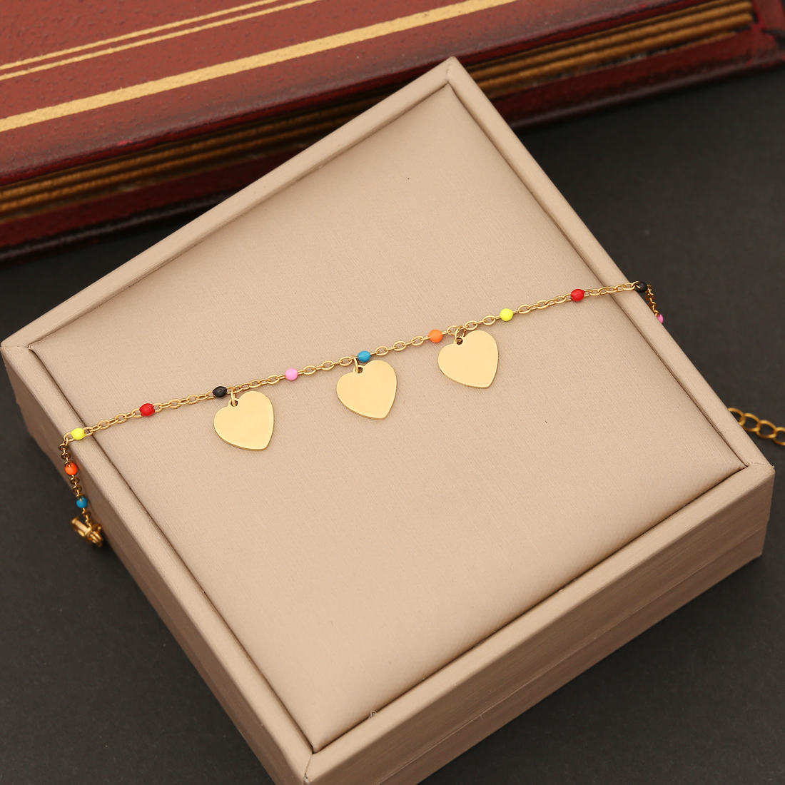 Artistic Commute Star Heart Shape Butterfly Stainless Steel 18K Gold Plated Bracelets In Bulk display picture 4