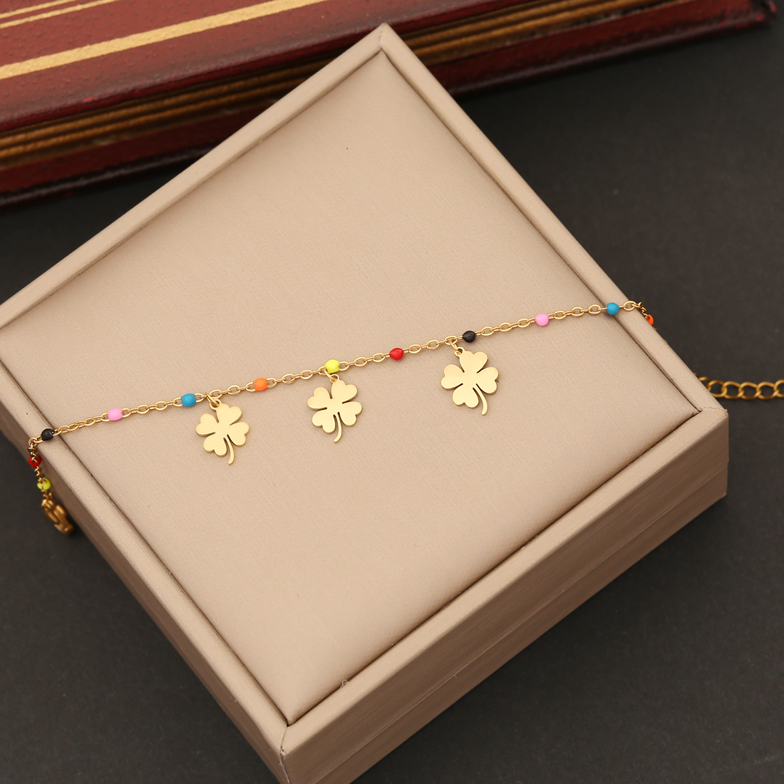 Artistic Commute Star Heart Shape Butterfly Stainless Steel 18K Gold Plated Bracelets In Bulk display picture 8