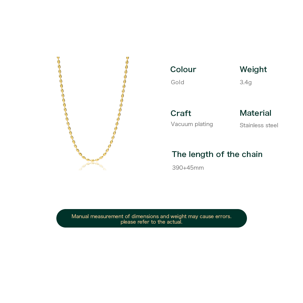 Style Simple Commuer Couleur Unie Acier Inoxydable Placage Plaqué Or 14k Collier display picture 4