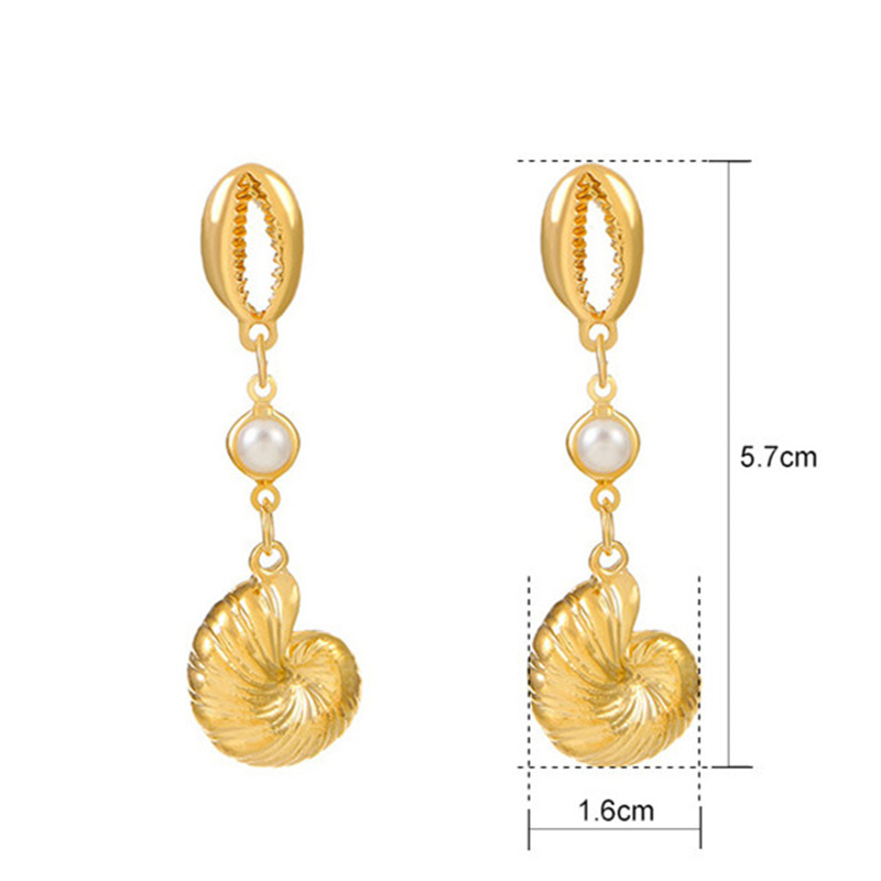 Vintage Style Geometric Alloy Metal Brass Plating Inlay Artificial Pearls Turquoise Zircon 18k Gold Plated Gold Plated Silver Plated Women's Drop Earrings display picture 9