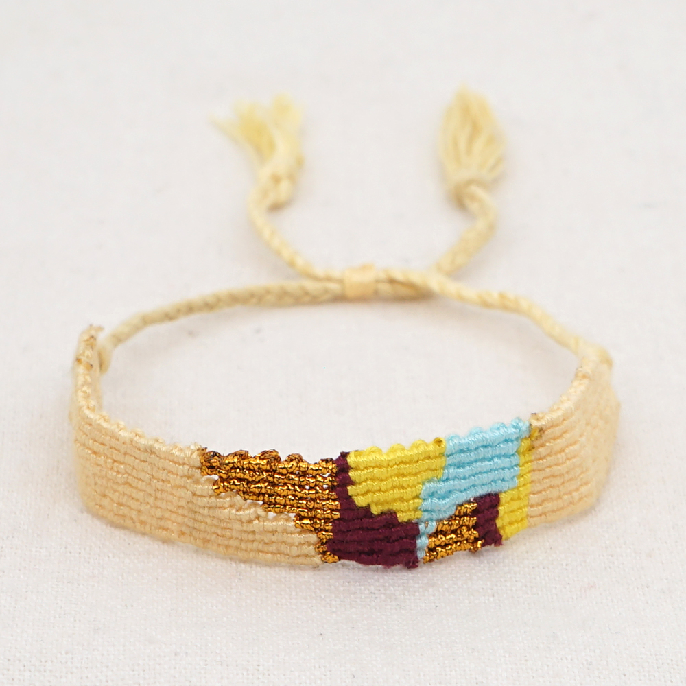 Ethnic Style Geometric Cotton Thread Braid Women's Bracelets display picture 19