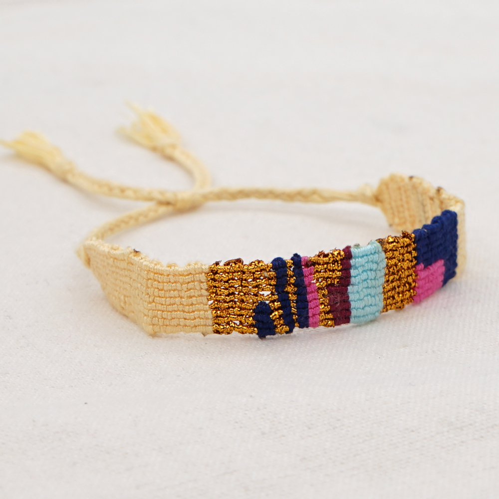 Ethnic Style Geometric Cotton Thread Braid Women's Bracelets display picture 28