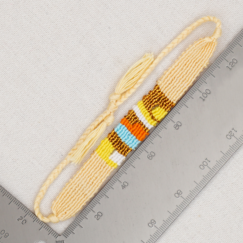 Style Ethnique Géométrique Fil De Coton Tresser Femmes Bracelets display picture 44